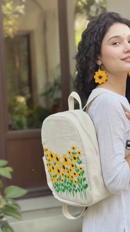 Cotton Sunflower Bags